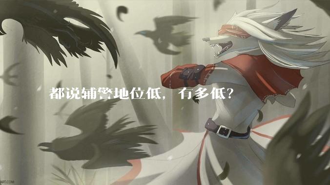 都说辅警地位低，有多低？